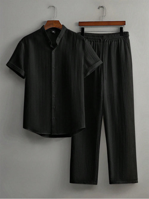 Men’s Summer Shirt & Trousers Set
