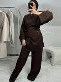 Modest Dubai Abaya Set