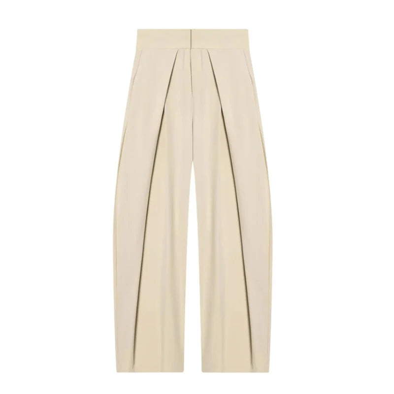 Women's Pleated Wide Leg Pants